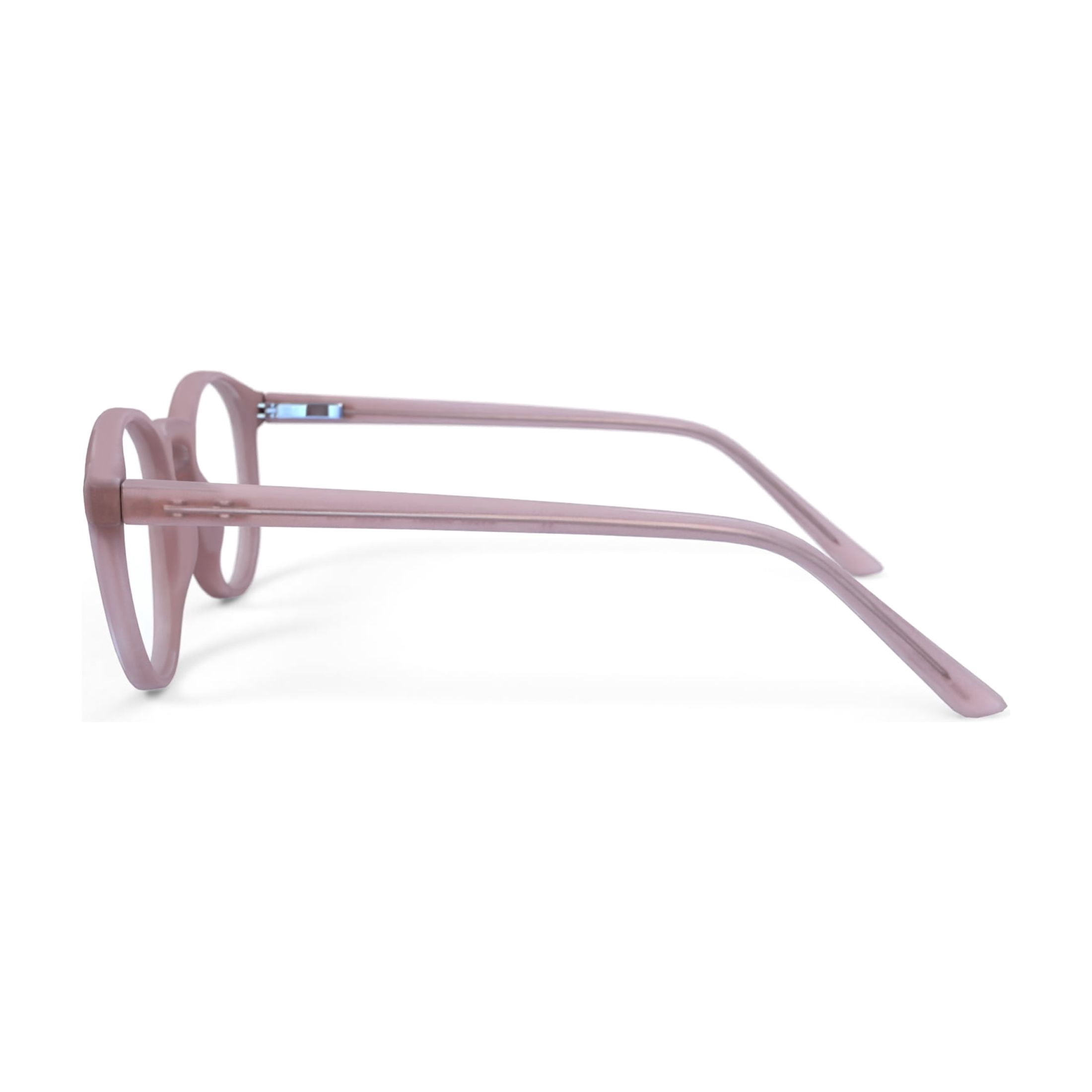 Sammy Rx'ble Eyeglasses with Case, Matte Crystal Peach