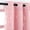 Baby Pink, variant on Lapalife Stars Blackout Curtains for Girls Bedroom, Double Layer Star Cut Out Curtains Nursery Home Decor, 1 Panel, Baby Pink, 51''x 63''