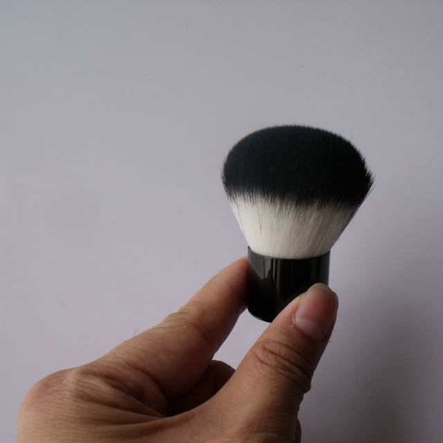 Milisten Brocha De Maquillaje Multifuncional En Negro Para Polvo Y Rubor