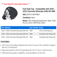 thumbnail image 2 of Fuel Tank Cap - Compatible with 2020 - 2022 Chevy Silverado 2500 HD 4WD 2021, 2 of 2
