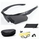 thumbnail image 1 of Gafas militares KEWITY a prueba de balas tácticas para exteriores lentes polarizadas de tres piezas, 1 of 3