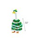 thumbnail image 2 of Adornos navideños, regalos navideños, disfraz navideño con sombrero, vestido festivo con cascabeles y pompones, árbol rojo y verde, pato, ropa decorativa., 2 of 5