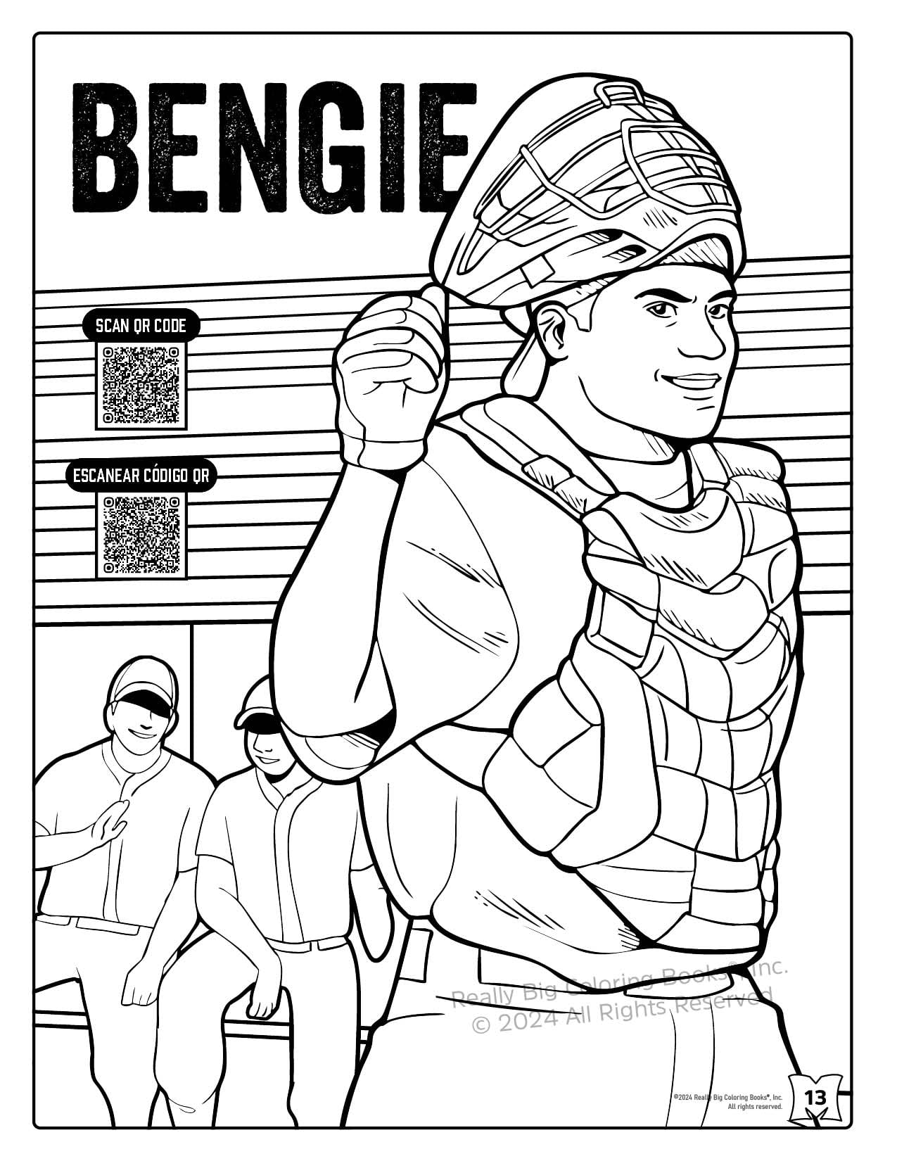 Molina Family Coloring Book Official Bilingual in English & Espanol