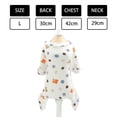 thumbnail image 2 of Pijamas para perros pequeños, pijamas para chihuahua, ropa para cachorros, pijamas para cachorros extra pequeños, monos suaves para mascotas, camisas para perros Chihuahua Yorkie Teacup Cat Ropa, 2 of 5