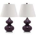 thumbnail image 5 of Safavieh Eva Double Gourd Glass Lamp in Dark Purple (Set Of 2), 5 of 5
