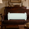 thumbnail image 5 of KITTEHIGM Striped Bolster Pillow with Ruffled Edges Soft Cylindrical Neck Roll Pillow Support for Bed Sofa Home Decor Decorative Cushion for Sleeping and Relaxation, 5 of 5