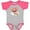 Heather and Hot Pink, variant on Inktastic Corgi Gifts Dog Lover Girls Baby Bodysuit