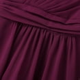 thumbnail image 6 of DPOIS Kids Flower Girl A Line Chiffon Junior Bridesmaid Dress, 6 of 7