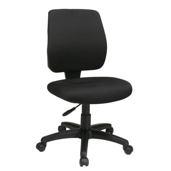Scranton & Co Adjustable Task Office Chair in Coal