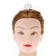 thumbnail image 3 of Mini tiara de princesa con corona de cristal y peine, accesorio para el cabello Oro rosa, 3 of 9