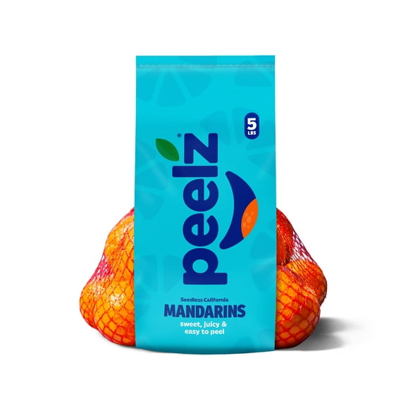 Fresh Peelz California Mandarin Oranges, 5 lb Bag