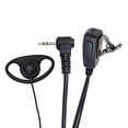 thumbnail image 4 of Walkie Talkie en forma , auricular con micrófono PTT, auriculares de vigilancia para T5428 Tklr T4 Em1020R SX709R T6, 4 of 9
