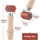 thumbnail image 4 of Rodillo De Presión Manual De 40 Mm Herramienta De Soldadura De Prensatelas De Silicona Rodillo De Presión Manual De Costura De Silicona Resistente A Altas Temperaturas - Rojo, 4 of 5