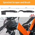 thumbnail image 3 of Bicycle Chain Cleaner Tool Set Cleaning Brush Tool Bicycle Cleaning Brush Set Gift, 3 of 5