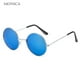 thumbnail image 1 of Gafas de sol Retro Vintage Punk para hombres y mujeres, gafas de sol populares de pesca, ocio, gafas de sol redondas de Metal, gafas de sol de moda UV400, 1 of 4
