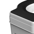 thumbnail image 6 of Wswqop Bathroom Toilet Stool Bathroom Squating Toilet Chair Convenient Non Slip Easy to 26.5cm white balck, 6 of 9