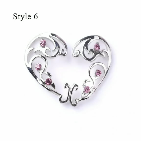 GASTROPOD 1 Pair Safety Fake Nipple Rings Women Non-Piercing Dangle Screw Clip On Jewelry