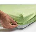 thumbnail image 2 of LINEN SHEETS-1 PC Half Split Fitted Sheet, Split Down 28 inches from The Top, 18" Deep Pocket-Sage Solid, Cal-King Size, 2 of 5