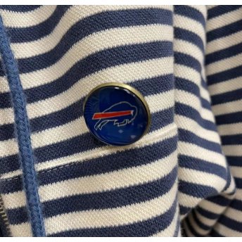 NFL American Rugby Team Broche Denim Pirate Gem Badge Pin Gao Jiahui unisex