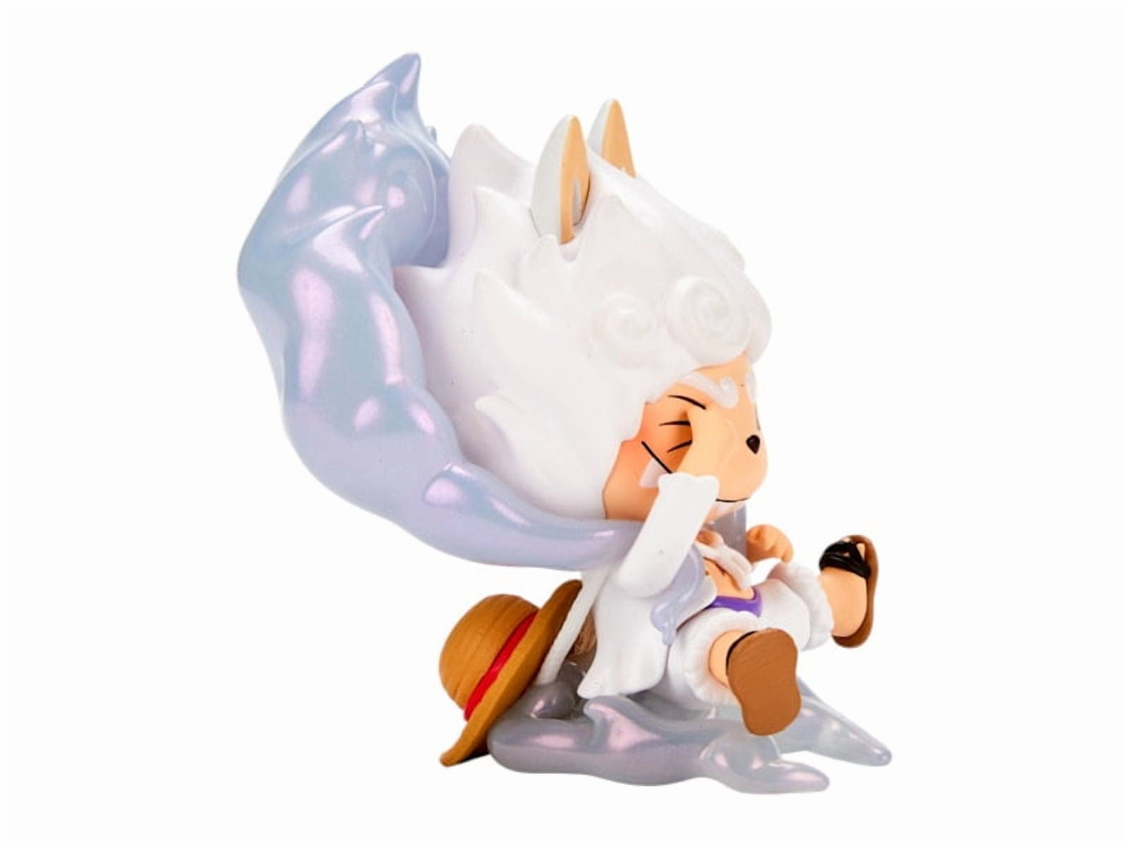 Pop Mart Labubu The Monsters x One Piece Series Monkey.D.Luffy Gear 5 (Secret Edition) Figure, from StockX