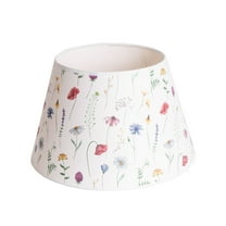 Aladdin Parchment Oil Lamp Shade, 14 inch Base Fitter, Wildflower Design