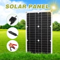 thumbnail image 2 of Labymos Kit de Panneau Solaire 18W 12V Double Port USB Module Monocristallin avec SAE, 2 of 8