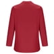 thumbnail image 5 of ICHUANYI ClearanceWomen's V-Neck Long Sleeve Loose Button Cotton And Linen Tunic Summer Blouse(Red, L) ICHUANYI WER20232080500081, 5 of 6