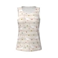 thumbnail image 3 of Picia Funny Goose1 Pattern Women's Workout Tank Top,Breathable Activewear,Slim Fit Athletic Top,Versatile Workout Moisture-wicking top-Small, 3 of 9