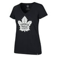 thumbnail image 1 of Women's Toronto Maple Leafs NHL Imprint '47 Ultra Rival V-Neck Tee - Size L, 1 of 1