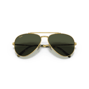 Ray-Ban New Aviator Pilot Sunglasses for Men and Women, Polished Legend Gold, Size 58