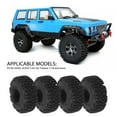 thumbnail image 4 of 1.0 RC Rubber Tires, RC Wheel Tires Enhanced Grip  for  1/18, 4 of 7