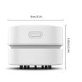 thumbnail image 4 of Midsumdr Cordless Vacuum Cleaner Mini Electric Vacuum Cleaner Portable Kitchen Desktop Vacuum Cleaner Eraser Cleaner Kitchen Cleaning Tool Small Vacuum Cleaner Carpet, 4 of 9
