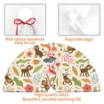 thumbnail image 4 of Yiaed Monkeys in the Jungle Print Christmas Tree Skirt , Tree SkirtsTree Mat for Christmas Winter Holiday Indoor Decorations-30", 4 of 7