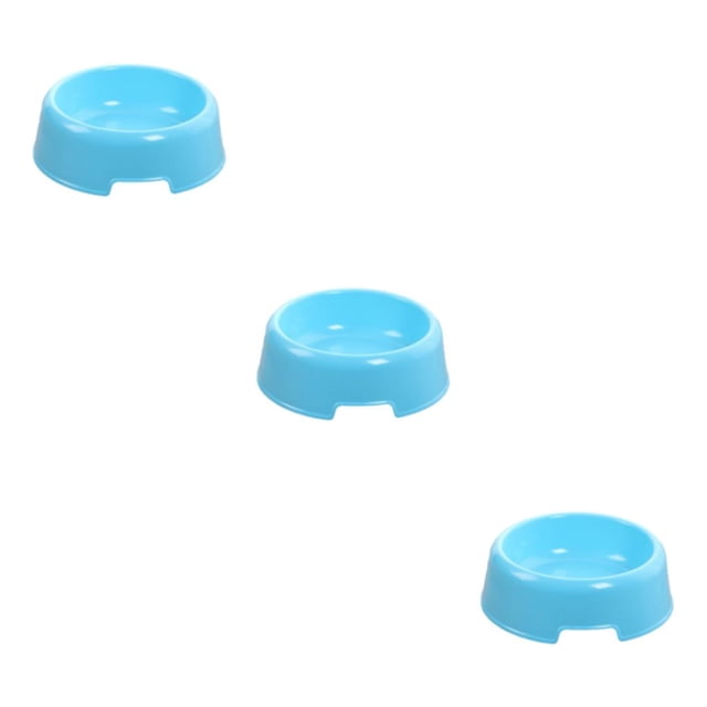 Methold Cuenco para perros duradero y duradero Cuencos de plástico multifuncionales y fáciles de limpiar Cuencos para perros y gatos azul Type1 NO1
