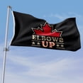 thumbnail image 4 of Drapeau du Canada Fort et Fier Bannière Canadienne pour Extérieur Intérieur Jardin Exposition Tissu Polyester Durable, 4 of 4