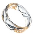 thumbnail image 4 of Creative Resin Ring Chunky Trendy Ring Transparent Stacking Ring Aesthetic Ring, 4 of 4