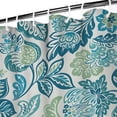 thumbnail image 3 of Waterproof Bohemian Shower Curtain 72x72 Inch Boho Style Polyester Unique Shower Curtain for Bathroom Hotel Home Decor with 12 Plastic Hooks, 3 of 5