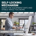 thumbnail image 5 of Humanscale Qsebs QuickStand ECO - Single Monitor (White), 5 of 5