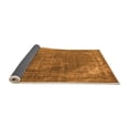 thumbnail image 2 of Ahgly Company Indoor Square Oriental Orange Industrial Area Rugs, 4' Square, 2 of 4