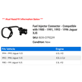 thumbnail image 2 of Fuel Injector Connector - Compatible with 1980 - 1991, 1993 - 1996 Jaguar XJS 1981 1982 1983 1984 1985 1986 1987 1988 1989 1990 1994 1995, 2 of 2