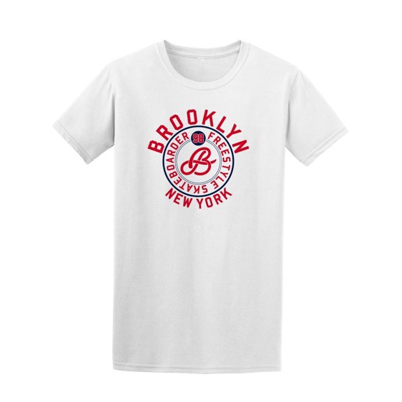 Brooklyn Skateboarder Freestyle Tee Men's -Image by Shutterstock