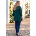thumbnail image 3 of Catherines Women's Plus Size Shadowstripe Burnout Cardigan, 3 of 6