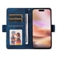 thumbnail image 5 of Funda GANGXUN para iPhone 16 Plus con diseño acolchado elegante, cuero PU, protección total y ajuste preciso, 5 of 5