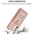 thumbnail image 2 of ELEHOLD Case for Samsung Galaxy A13 4G, PU Leather Wallet Case with Card Slot, 360° Rotating Ring Stand Cover,Rosegold, 2 of 7