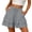 A1 Dark Gray, variant on Flowy Shorts for Women High Waisted Skorts Ruffle Mini Skirts Pleated Vacation Shorts Baggy Elastic Waist Beach Pants Boho Summer Smocked Casual Skorts，Wide Leg Shorts Trendy Outfits Wine