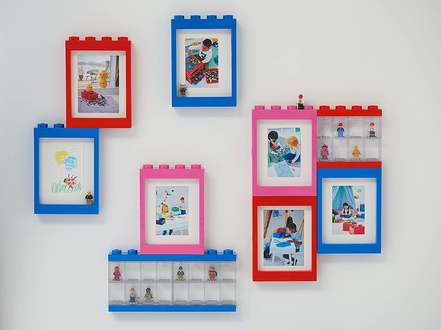 LEGO Storage Products: 40650601 Minifigure Display Case 8 Red