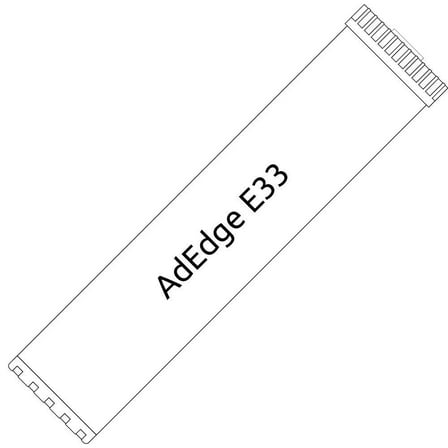 Big Blue 20-inch AdEdge Bayoxide E33 Filter for Arsenic