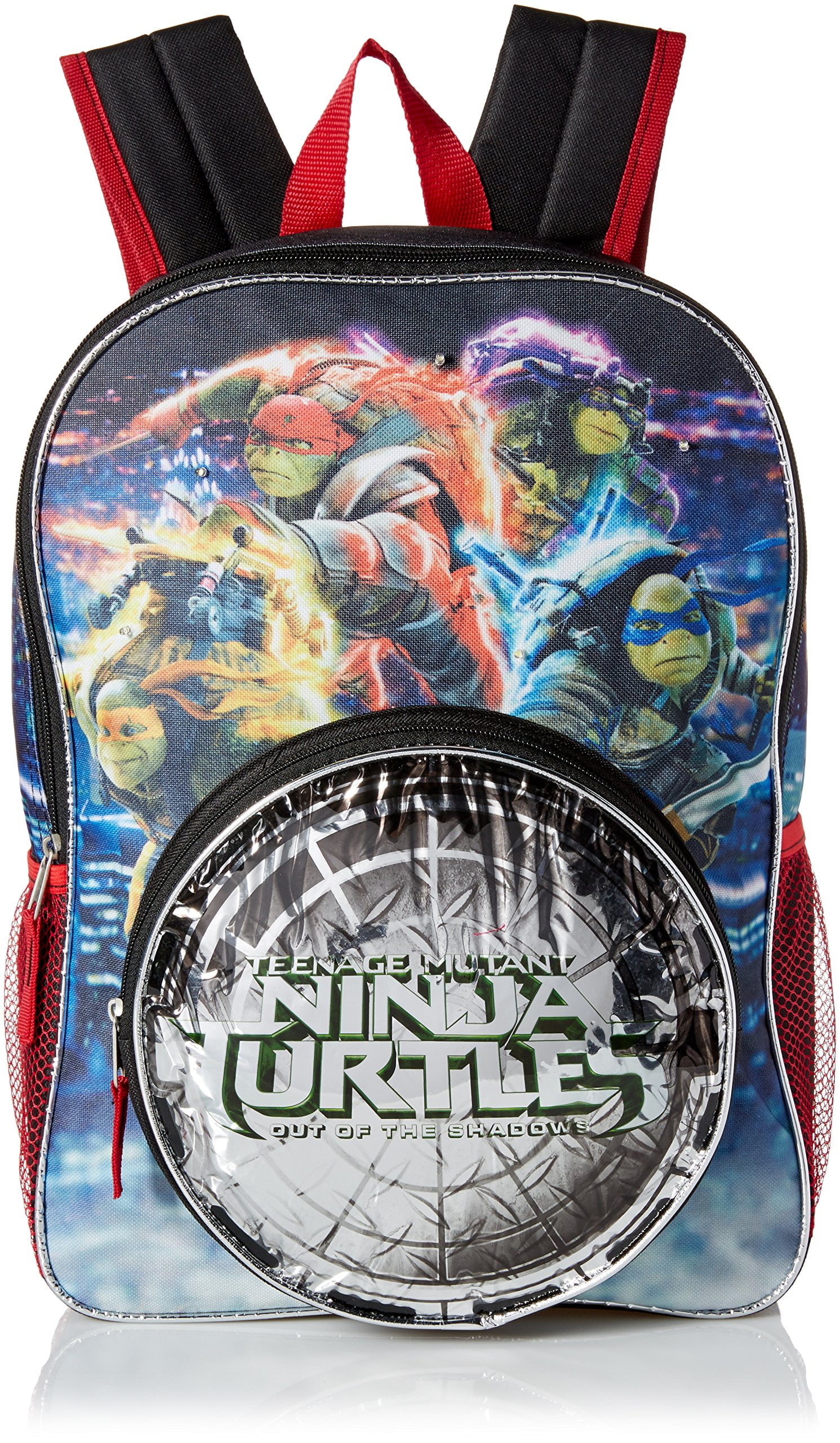 TEENAGE MUTANT NINJA TURTLES MOVIE ART 16 INCH BOYS BACKPACK WITH