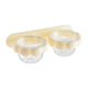 thumbnail image 3 of Soporte para huevos de belleza, soporte para secado de cosméticos, soporte para licuadora de maquillaje De color crema, 3 of 7