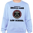 thumbnail image 2 of University of American Samoa Sweatshirt Unisex Large Light Blue, 2 of 5